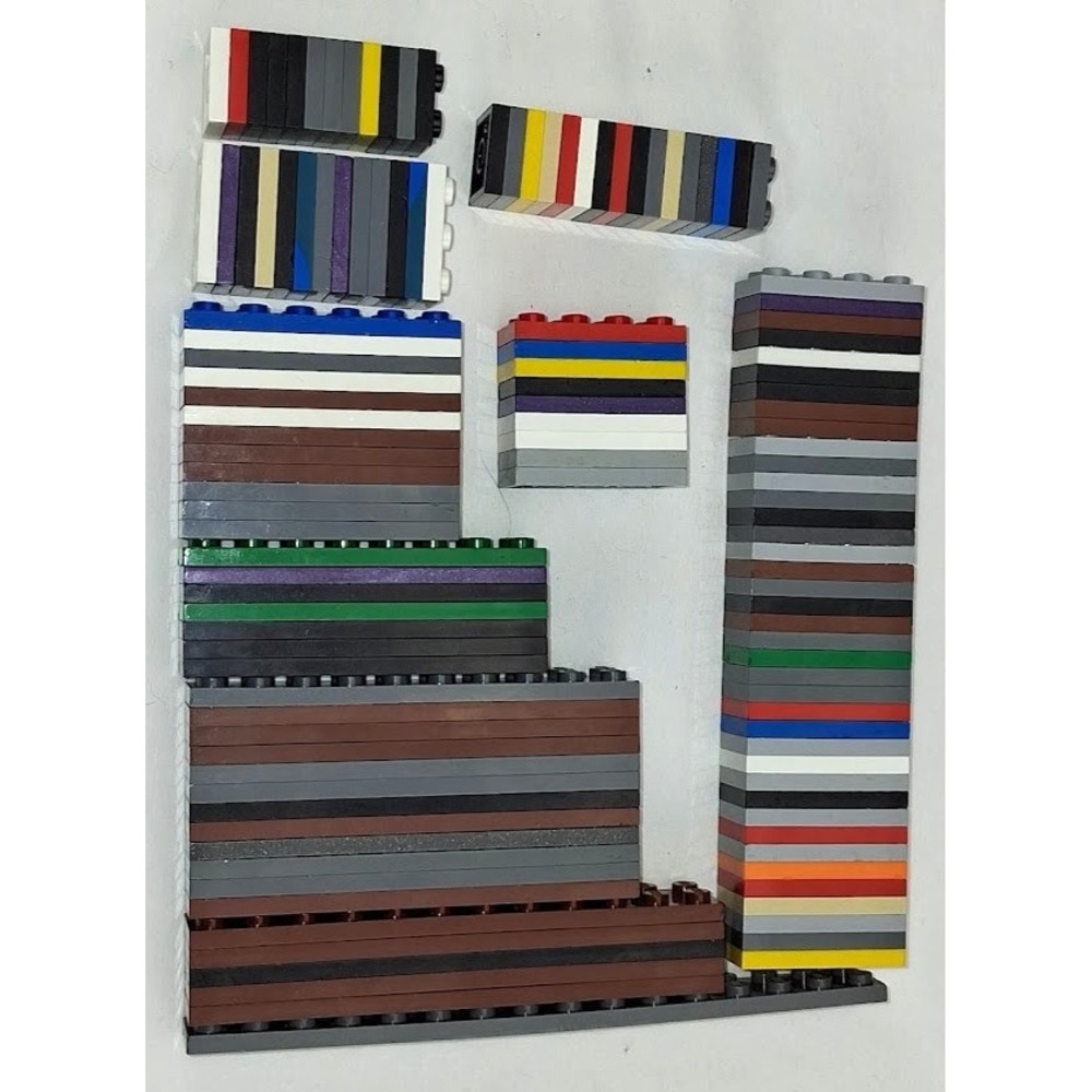 300+ Lego Flat Lot Board Building Blocks Base Thin Duplo Multi-Color Lot Legos - Picture 3 of 9